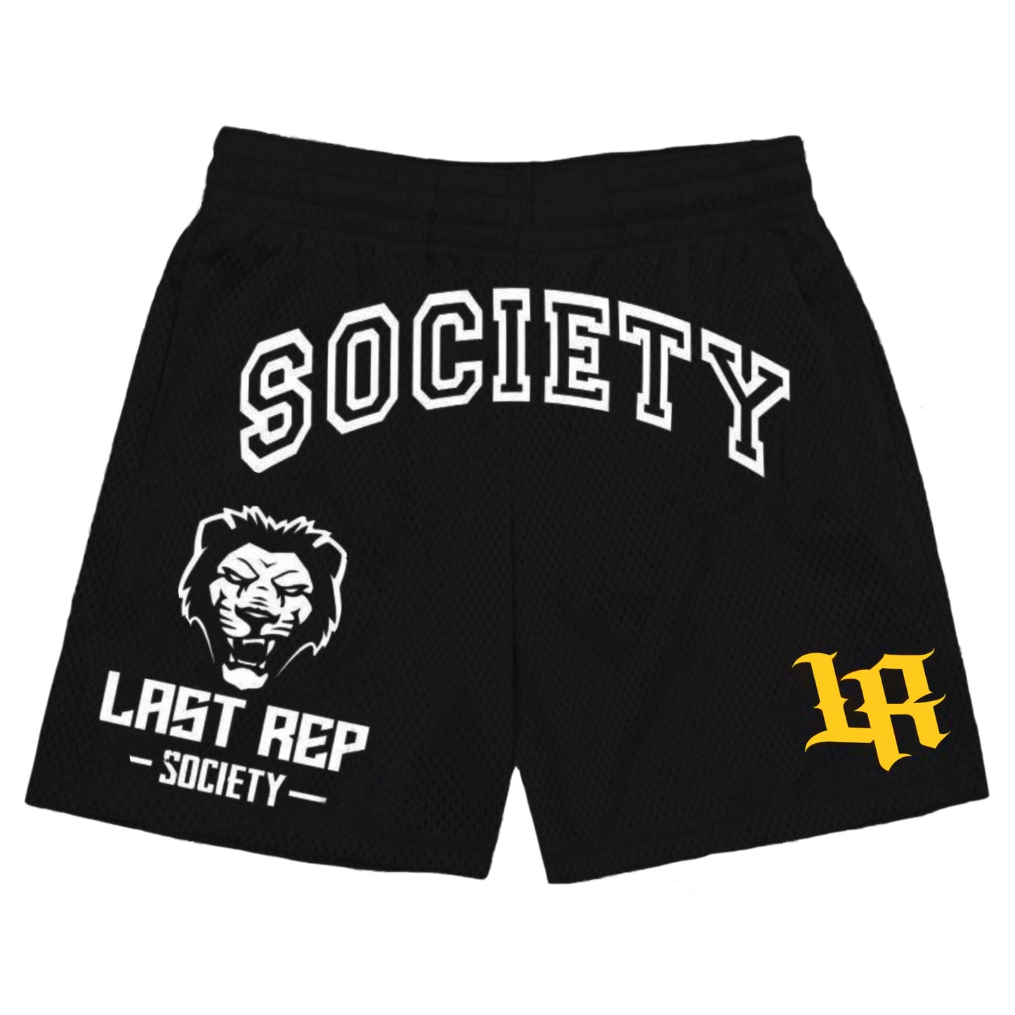 Last Rep Society Mesh Shorts