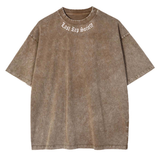 LRS Oversized Acid Wash Tee